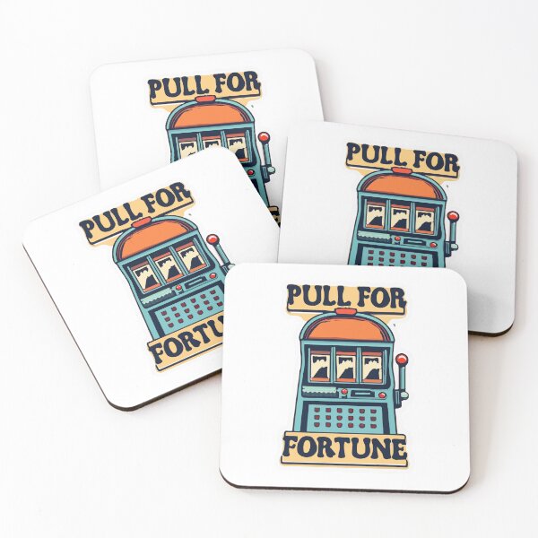 Item preview, Retro One-Armed Bandit Slot Machine - Pull for Fortune designed and sold by NiftyWrx.