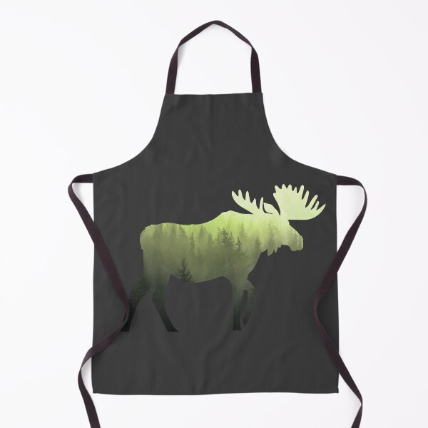 Item preview, Moose Misty Forest Double Exposure designed and sold by DEEZAYN.