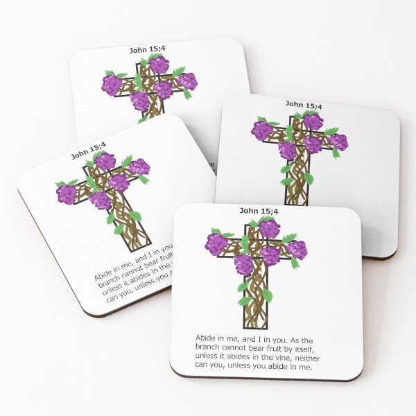 Item preview, John 15:4 Grape Vines designed and sold by MiroewskiArt.