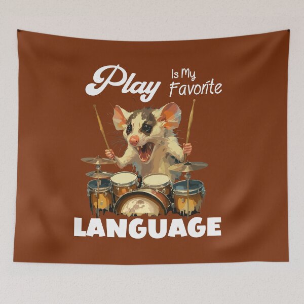 Item preview,  Play Is My Favorite Language designed and sold by box-artshop.