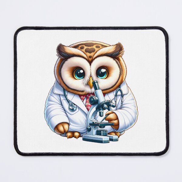 Item preview, Dr. Hoot the Scientist designed and sold by TinyTailsGalery.