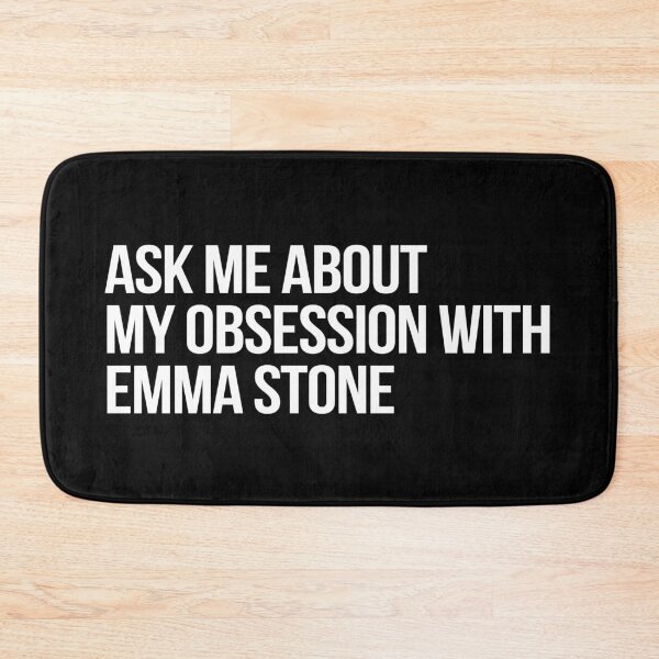 Item preview, Ask me About my Obsession with Emma Stone designed and sold by deluluhaze.