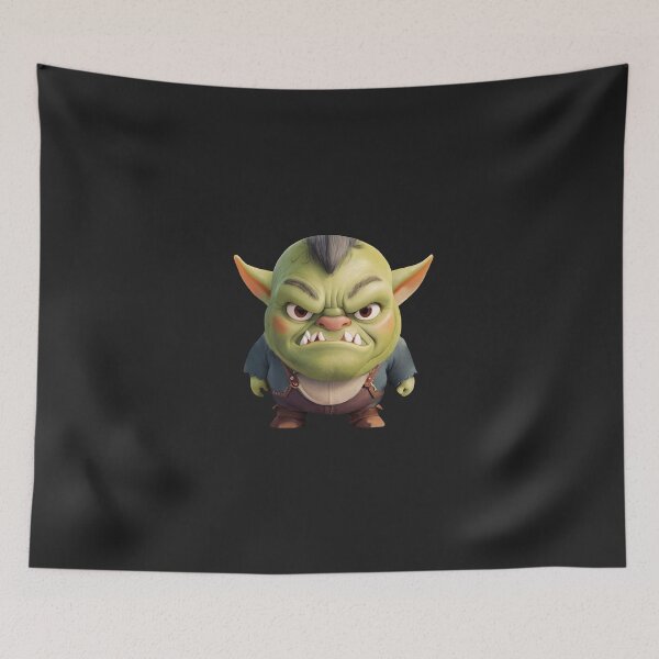 Item preview, Grumpy ogre designed and sold by ElderDruidArt.