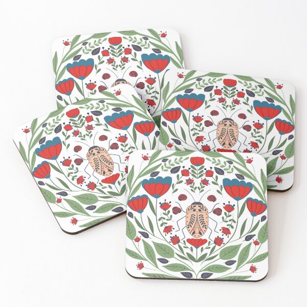 Item preview, Folksy Beetle designed and sold by DaniWDesigns.