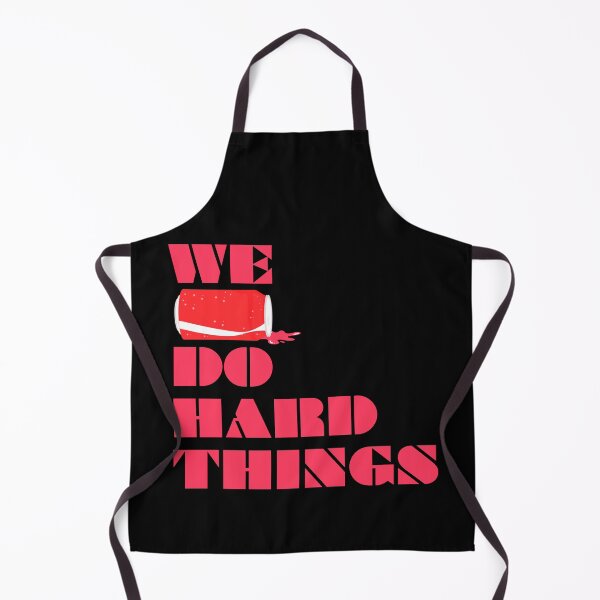 Item preview, We Can Do Hard Things - Empowering Pink Artwork with Real Can Image designed and sold by MUJU-pixel.