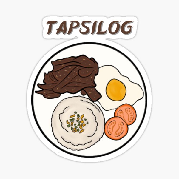 Filipino Food Stickers for Sale