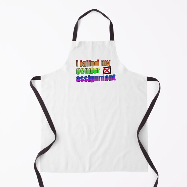 Item preview, I Failed My Gender Assignment - Pride Flag designed and sold by Widdershins  Art.