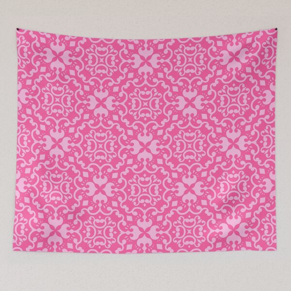 Item preview, Chinese inspired pattern pink designed and sold by Digitally-Me.