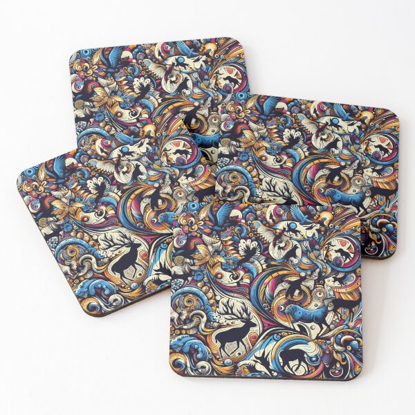 Item preview, Silhouette Serenade: Graceful Shadows Fabric Ensemble designed and sold by Rui Fernandes.