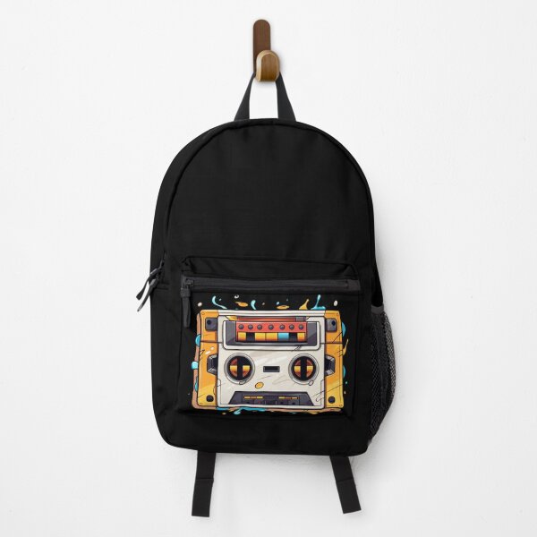 Item preview, Cassette audio player cartoon animation designed and sold by VibeStyleShop.