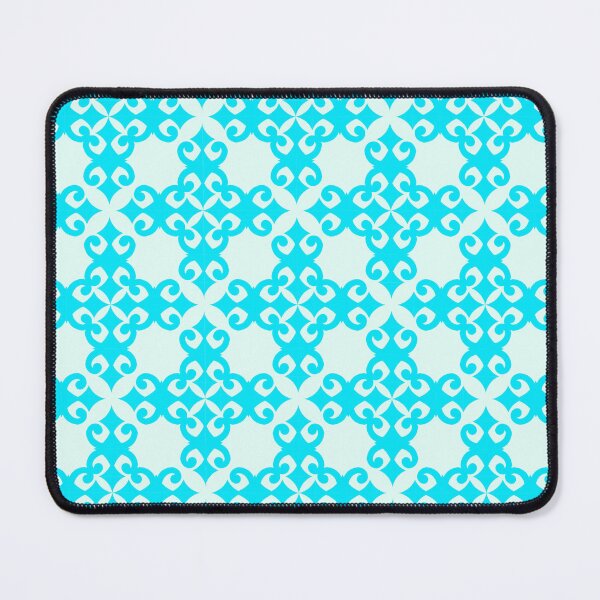 Item preview, Chinese inspired pattern turquoise designed and sold by Digitally-Me.