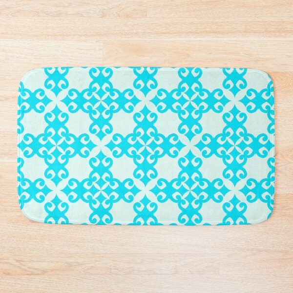 Item preview, Chinese inspired pattern turquoise designed and sold by Digitally-Me.