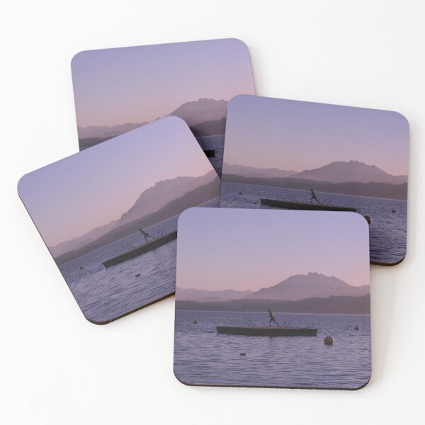 Item preview, On the raft at sunset designed and sold by ChicVoyagePics.