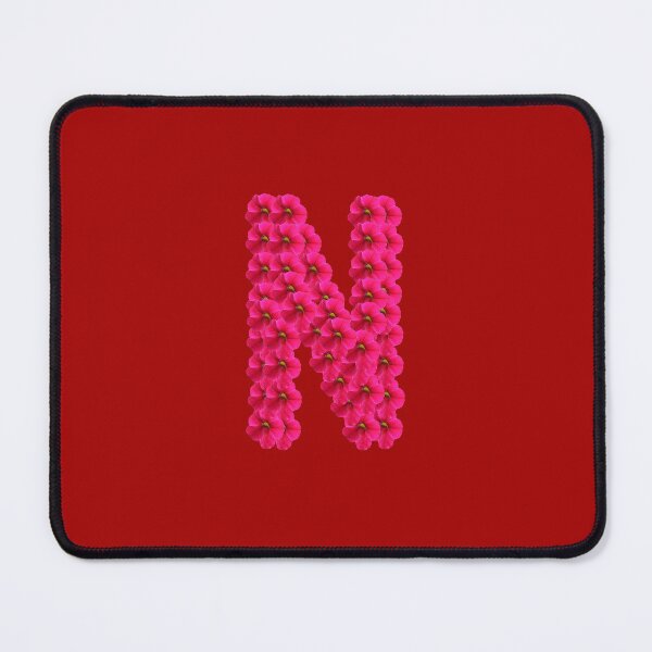 Item preview, Red Flower Letter M designed and sold by mlogic.