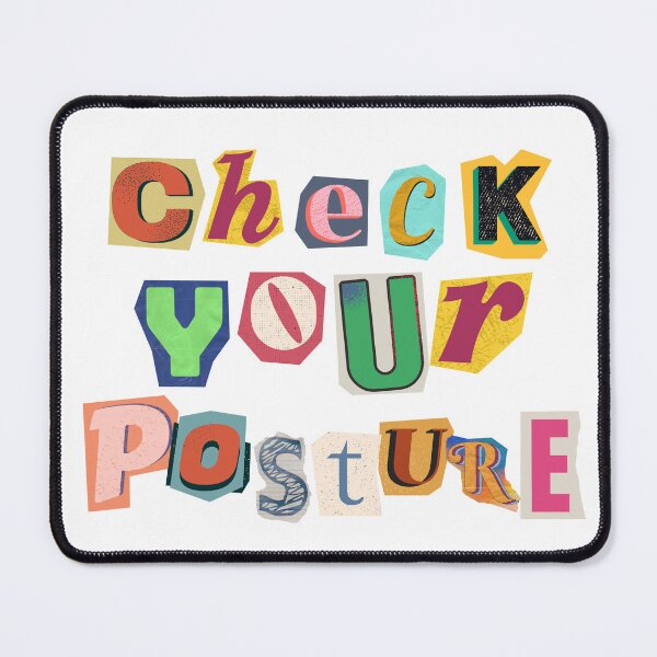Item preview, Check your posture! designed and sold by AmazingAmanda42.