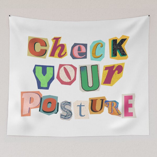 Item preview, Check your posture! designed and sold by AmazingAmanda42.
