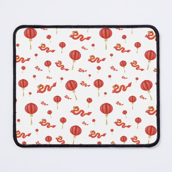 Item preview, Happy New Year of the Dragon white background designed and sold by Kristaine.