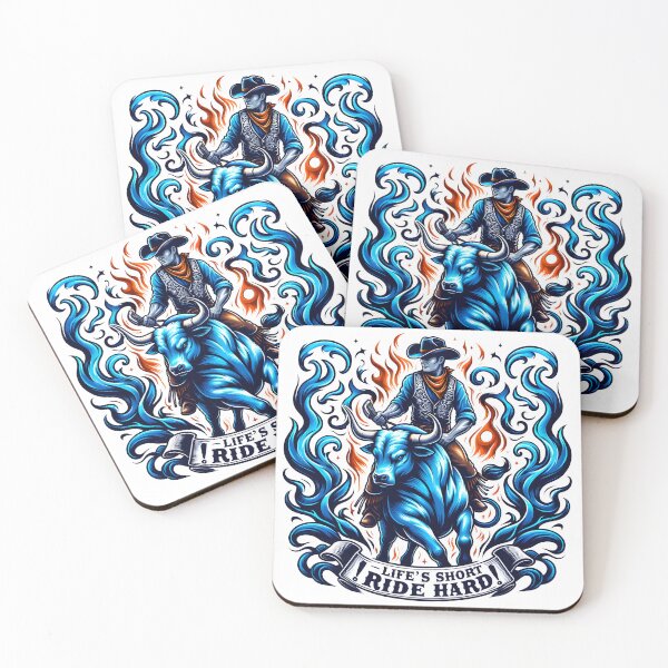 Item preview, Blazing Bull Rider: Western Vigor designed and sold by Norgen.