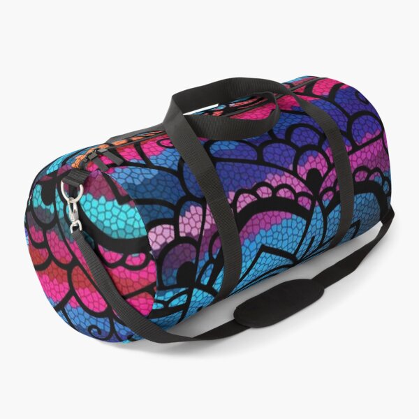 Item preview, Multi-Color Striped Mandala Flower designed and sold by LemonFun.
