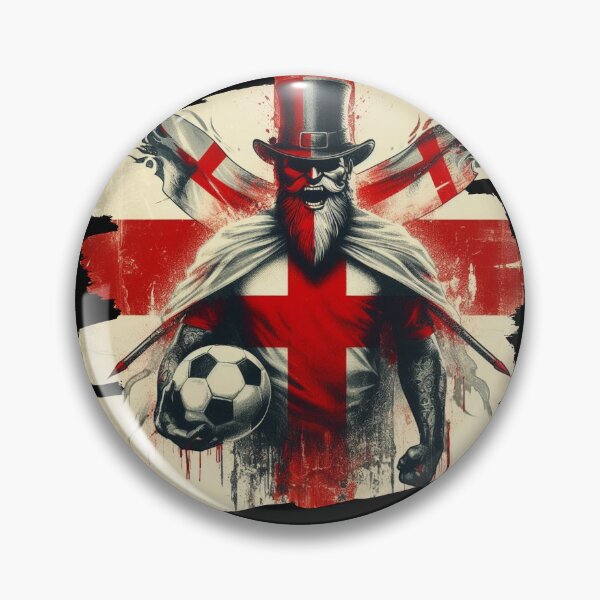 Item preview, English Football Fan designed and sold by HeadTurningArt.