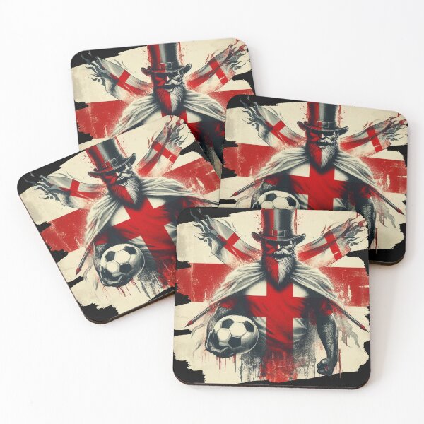 Item preview, English Football Fan designed and sold by HeadTurningArt.