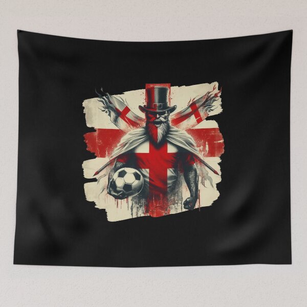 Item preview, English Football Fan designed and sold by HeadTurningArt.