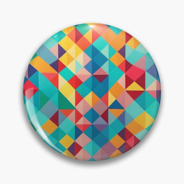 Item preview, Geometric colorful pattern designed and sold by jsebouvi.