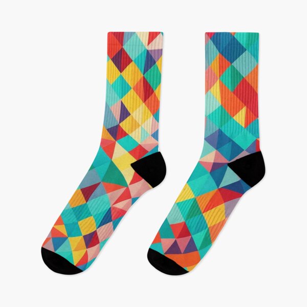 Item preview, Geometric colorful pattern designed and sold by jsebouvi.