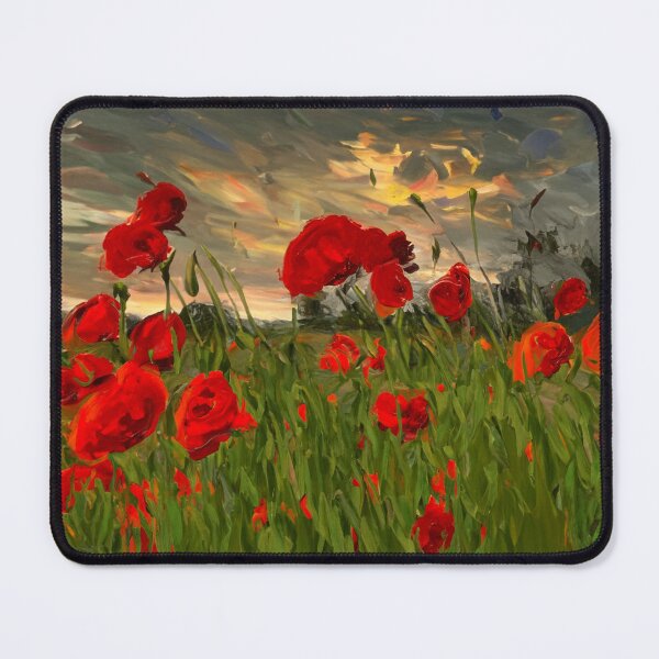 Item preview, Oil painting of Poppies in a field 812 designed and sold by PHILIP CHALK.