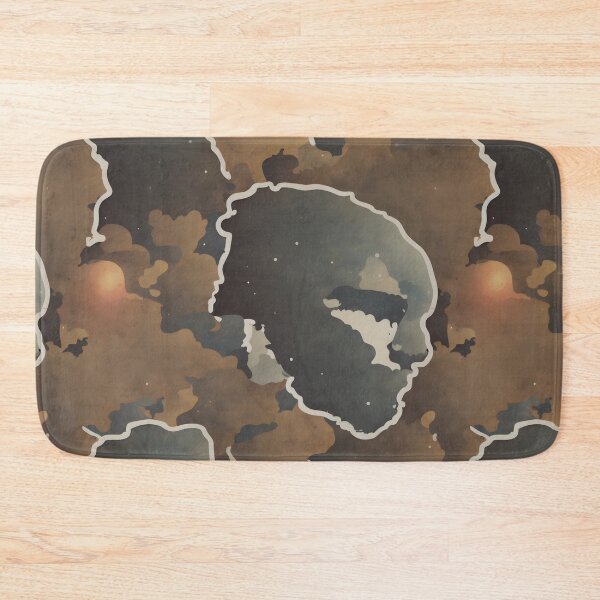 Item preview, Creative brown earthy faces pattern designed and sold by Al-Light.