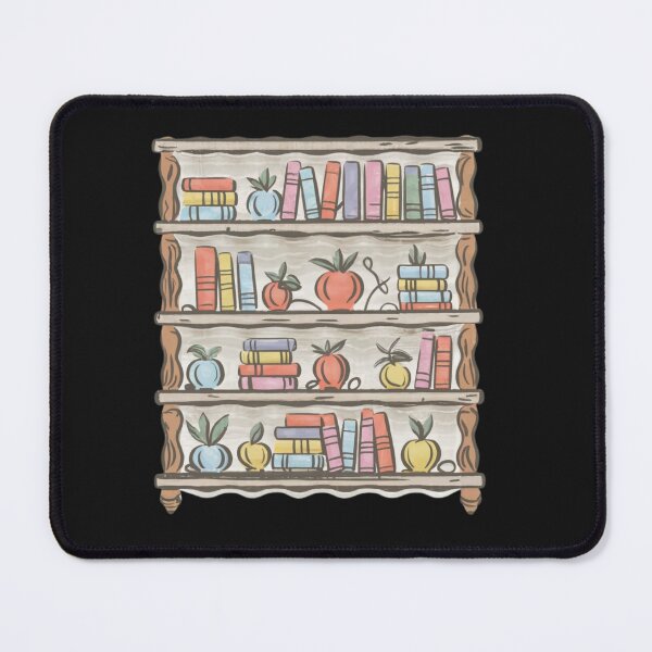 Item preview, Pastel Books & Plant ; Books Shelf Pattern designed and sold by PatternInArt.