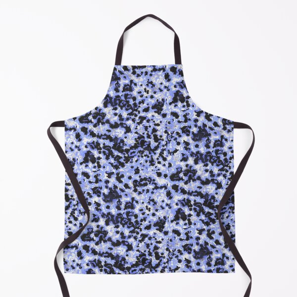 Item preview, Black and blue abstract pattern designed and sold by MariDaniArt.