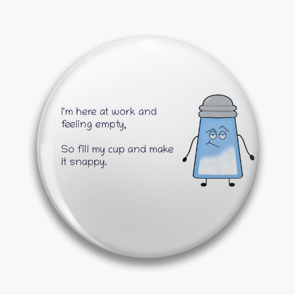 Item preview, Funny Poem Salty Couplet “Fill My Cup”  designed and sold by saltycouplets.