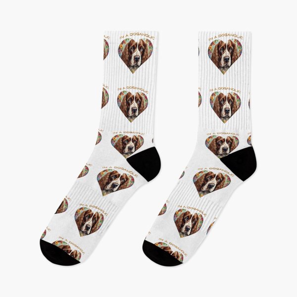 Item preview, Cocker spaniel dog, English cocker spaniel, golden cocker spaniel dogaholic in a heart designed and sold by Coolparrotgirl.