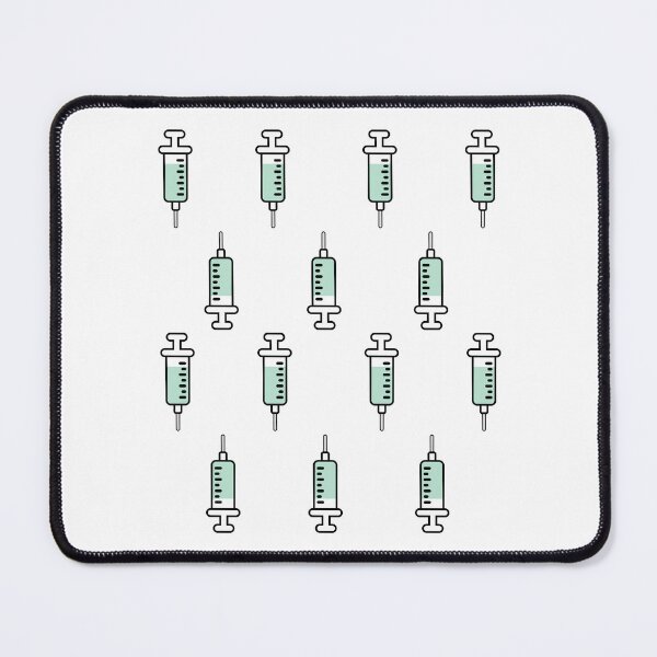 Item preview, IVF injections needle and syringe for journal and calendar designed and sold by Lady-Frost.
