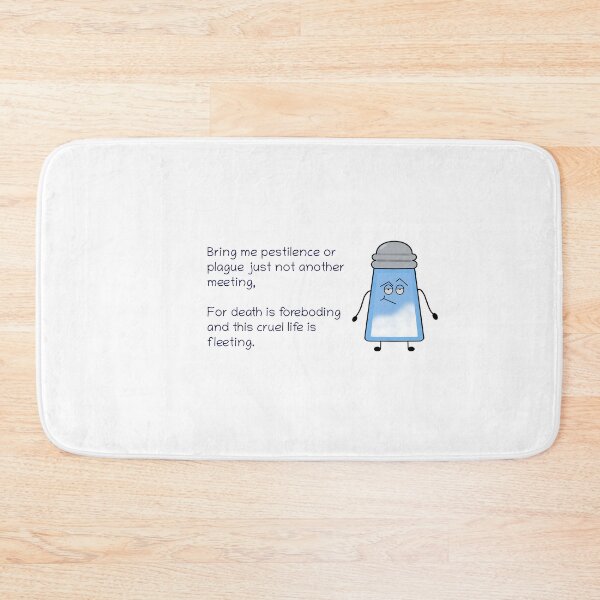 Item preview, Funny Poem Salty Couplet “Not another meeting”  designed and sold by saltycouplets.