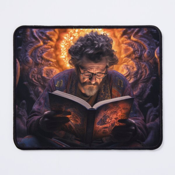 Item preview, Terence McKenna, in the realms designed and sold by TheGlassPortal.