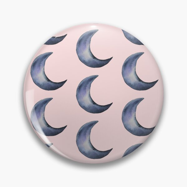 Item preview, Watercolor Moon designed and sold by PatternInArt.