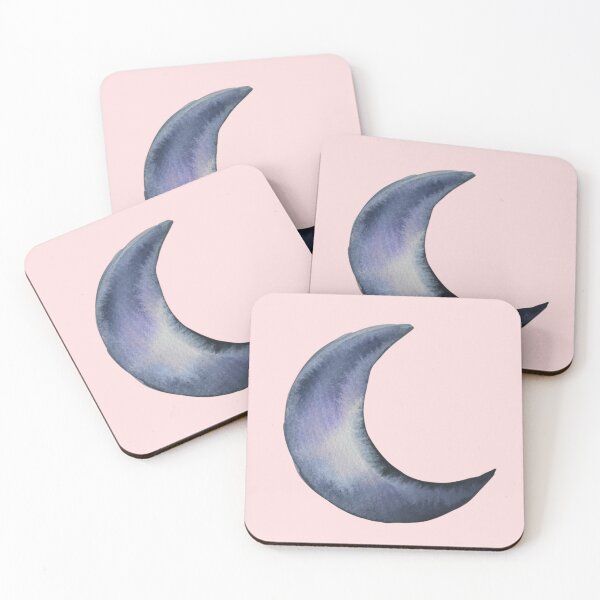 Item preview, Watercolor Moon designed and sold by PatternInArt.
