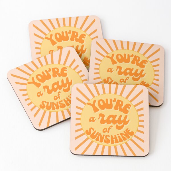 Item preview, You´re a Ray of Sunshine  Retro Positive Quote designed and sold by slicksquid.