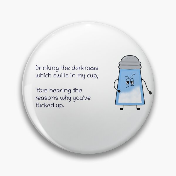 Item preview, Funny Poem Salty Couplet “Drinking the Darkness”  designed and sold by saltycouplets.