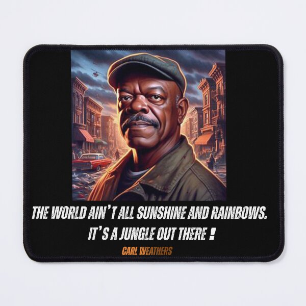 Item preview, Into the Unknown: Courage Amidst Chaos - Carl Weathers designed and sold by InspireArtz.