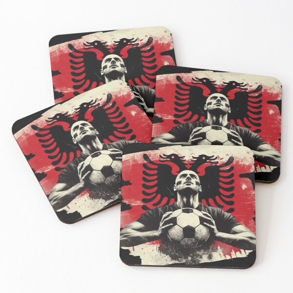 Item preview, Albanian Football Fanatic designed and sold by HeadTurningArt.