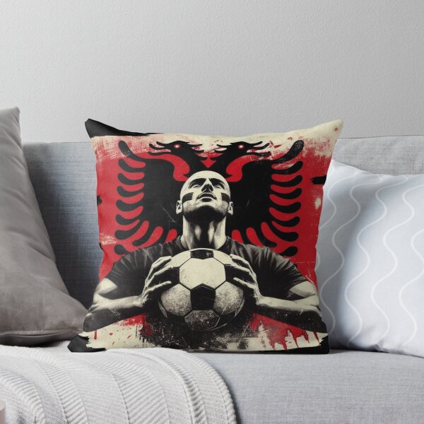 Item preview, Albanian Football Fanatic designed and sold by HeadTurningArt.