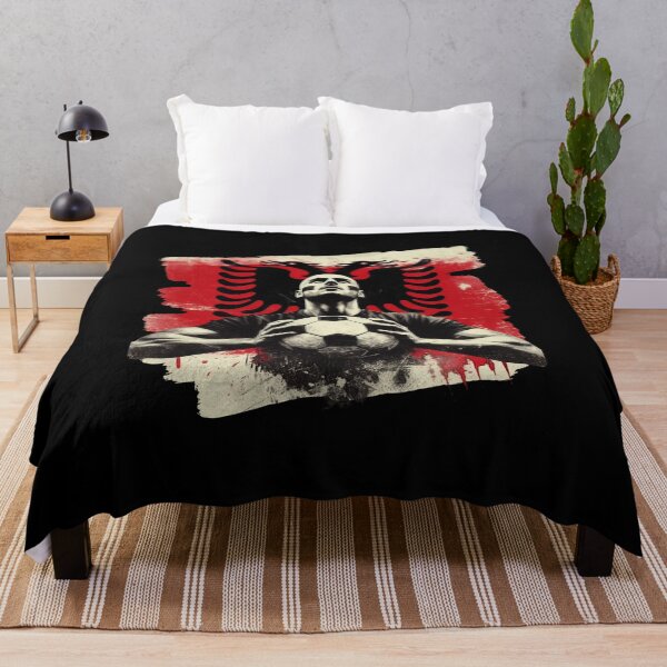 Item preview, Albanian Football Fanatic designed and sold by HeadTurningArt.