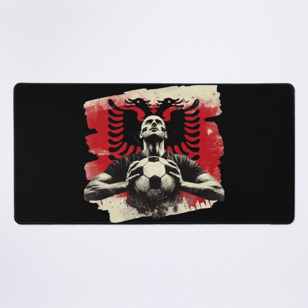 Item preview, Albanian Football Fanatic designed and sold by HeadTurningArt.