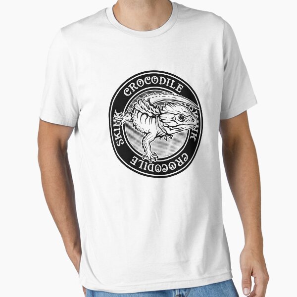 Item preview, Red Eye Crocodile Skink Tattoo Style Reptile Owner designed and sold by JRRTs.