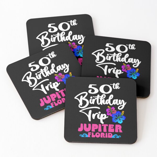 Item preview, 50th Birthday Trip Jupiter Florida designed and sold by giftfromheart.