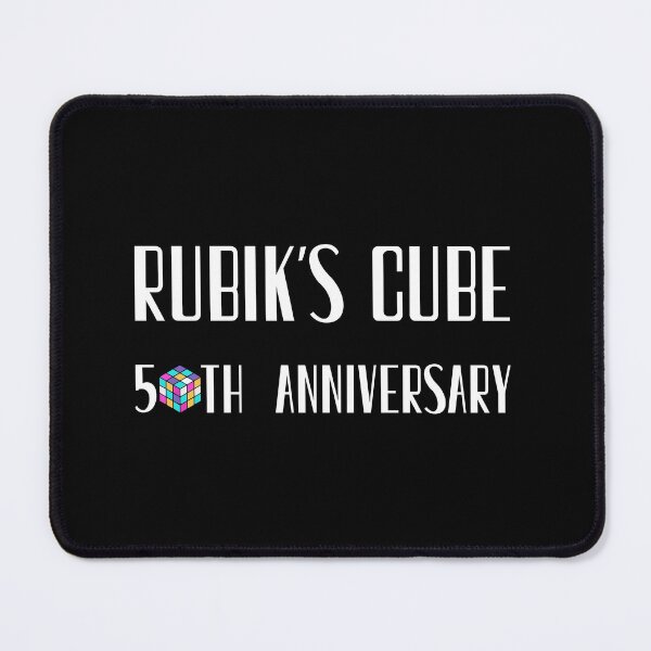 Item preview, Rubik's cube 50th anniversary designed and sold by UnCoverDesign.