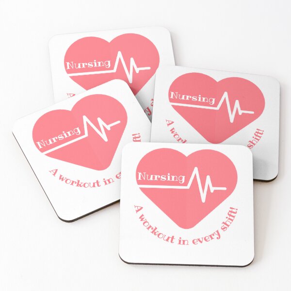Item preview, Nursing: A Workout in Every Shift! Nurse Pride designed and sold by SSustainable.